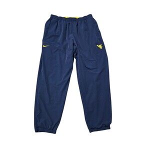 Nike On Field Sweat Pants West Virginia Mountaineers Mens Size XL Blue WV